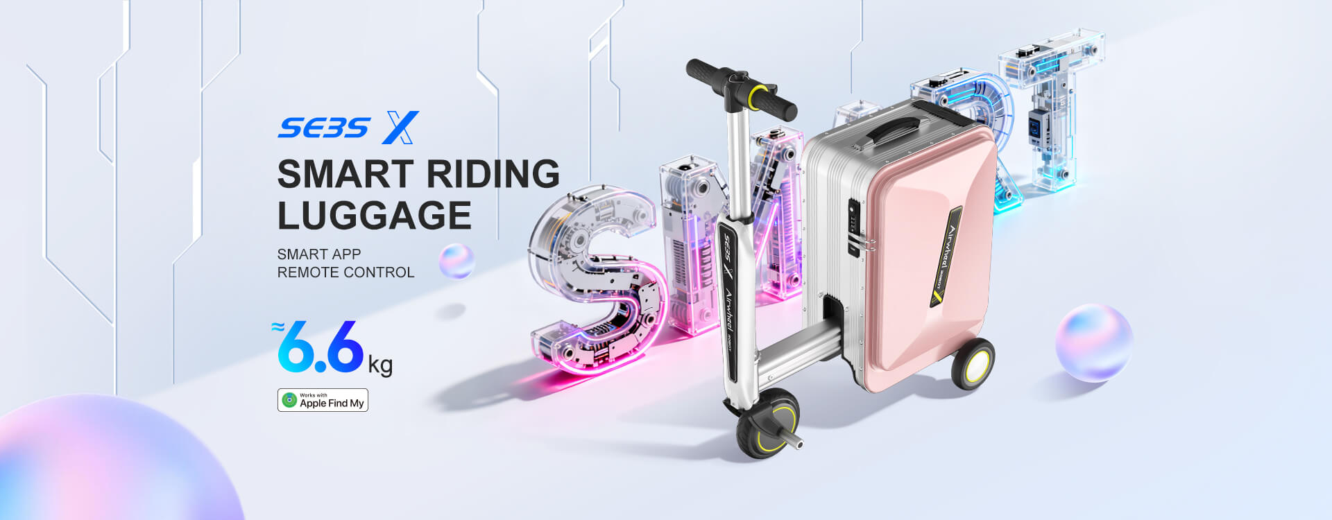 Airwheel SE3SX cabin luggage